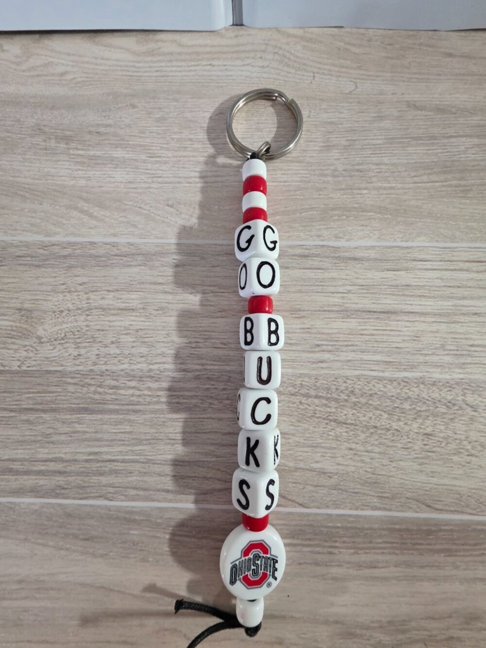 Ohio State University - GO BUCKS Keychain - Picture 2 of 3